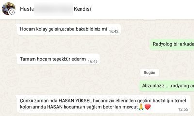 Çocuk Allerji ve Astım Kliniği hasta ailesi mesajı 8